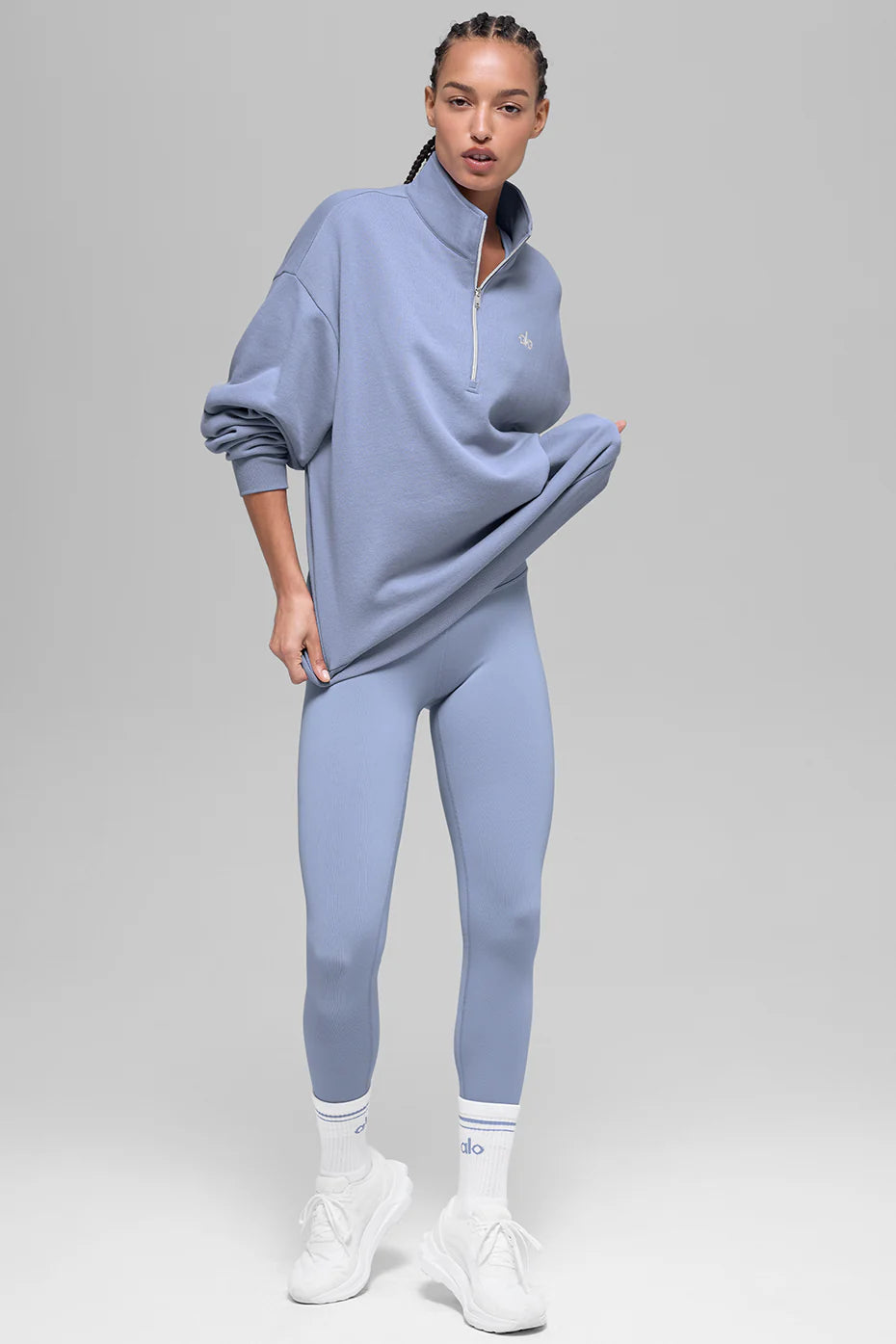 Accolade 1/4 Zip Pullover - Winter Frost